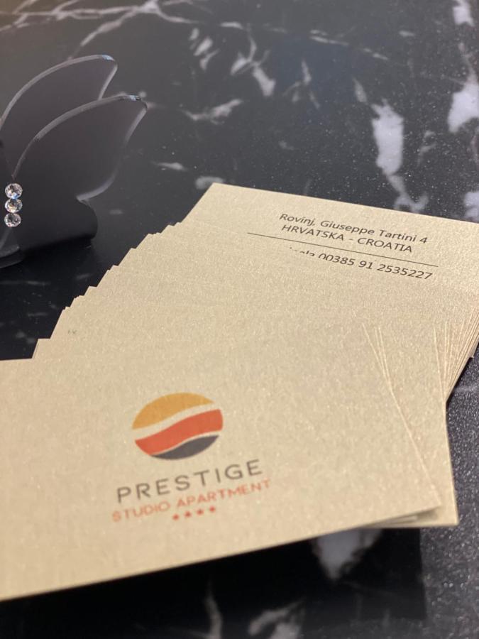 Prestige Studio Apartment 罗维尼 外观 照片
